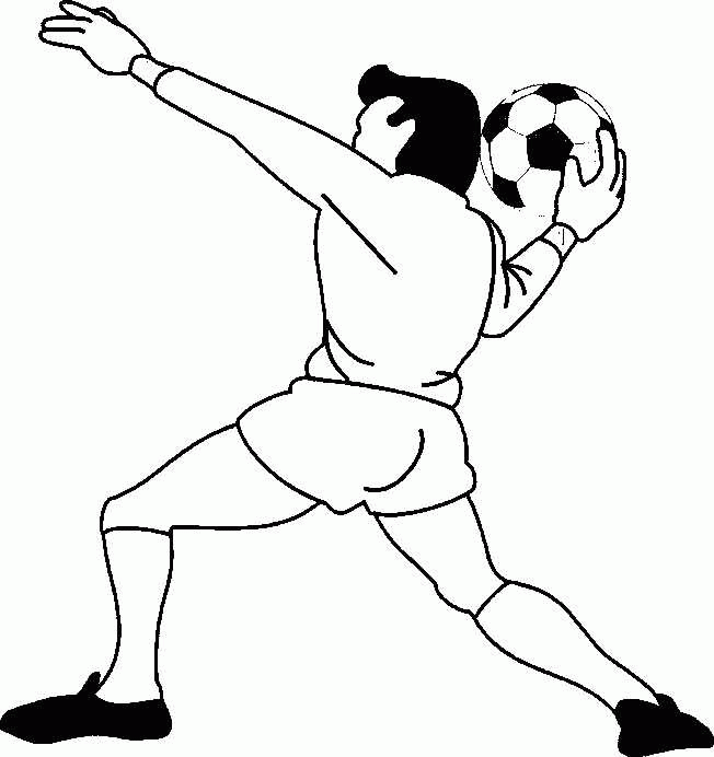 Football coloring pages