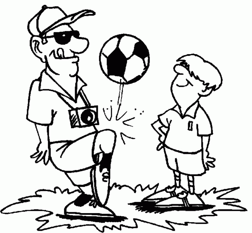 Football coloring pages