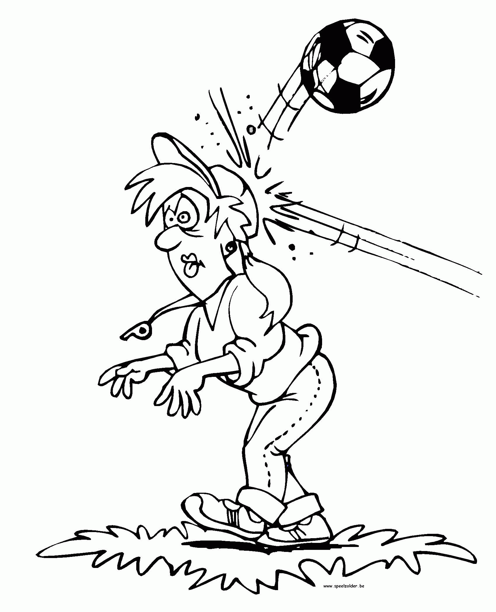 Football coloring pages