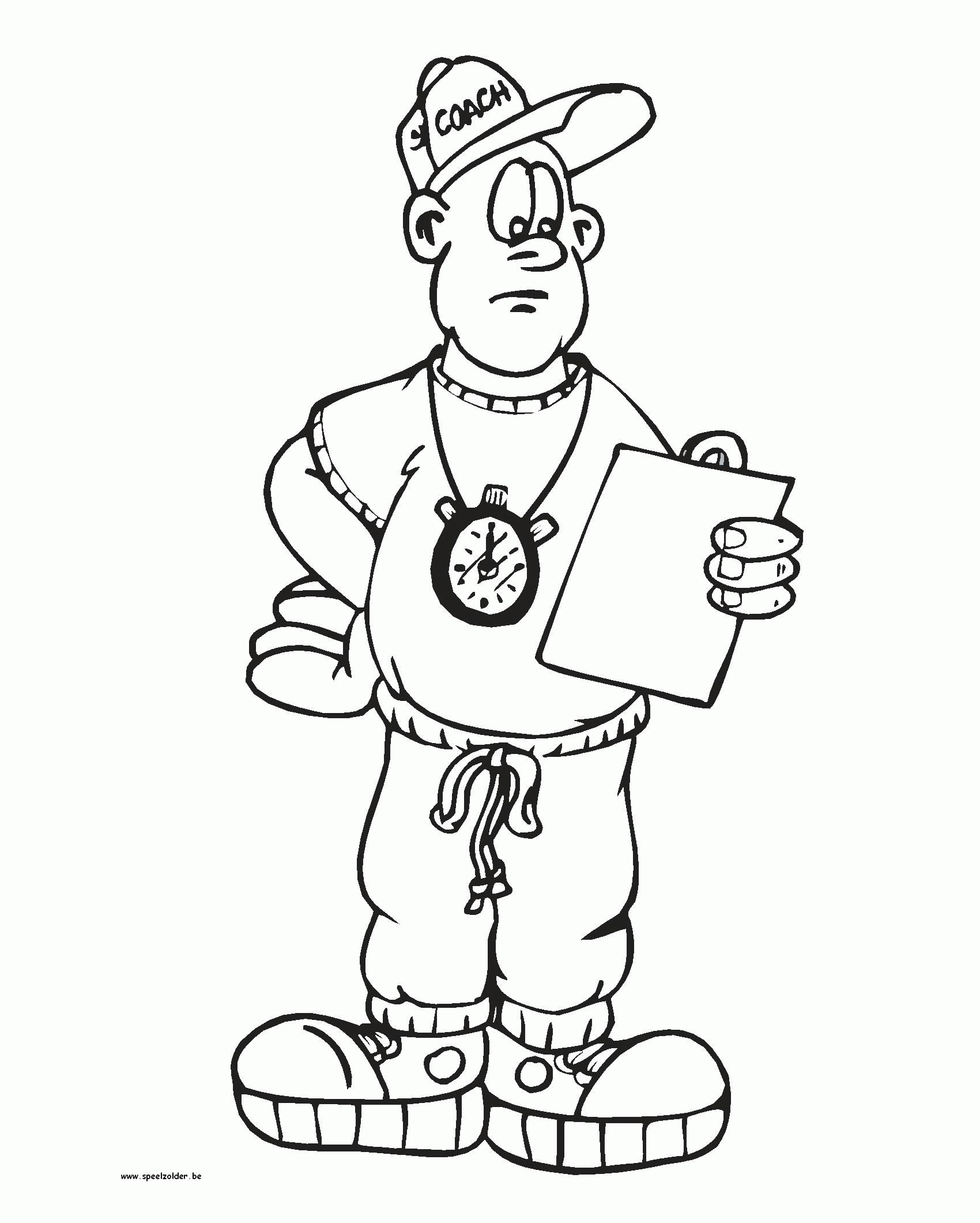 Football coloring pages