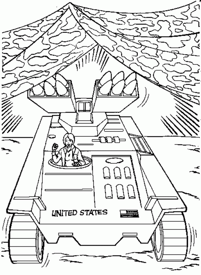 Action man coloring pages