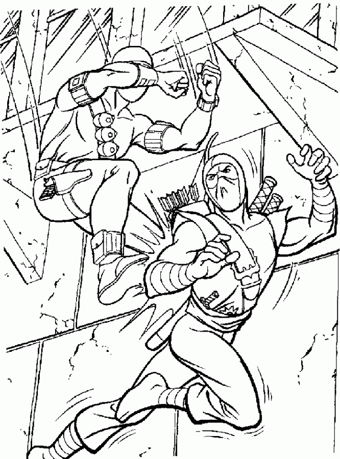 Action man coloring pages