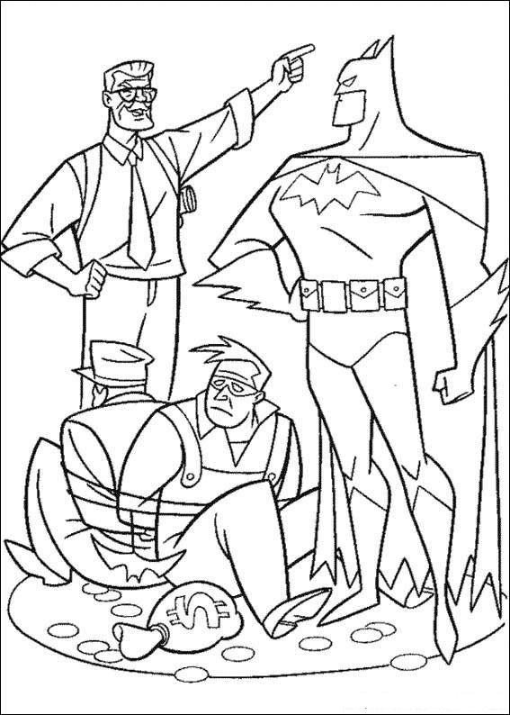 Batman coloring pages