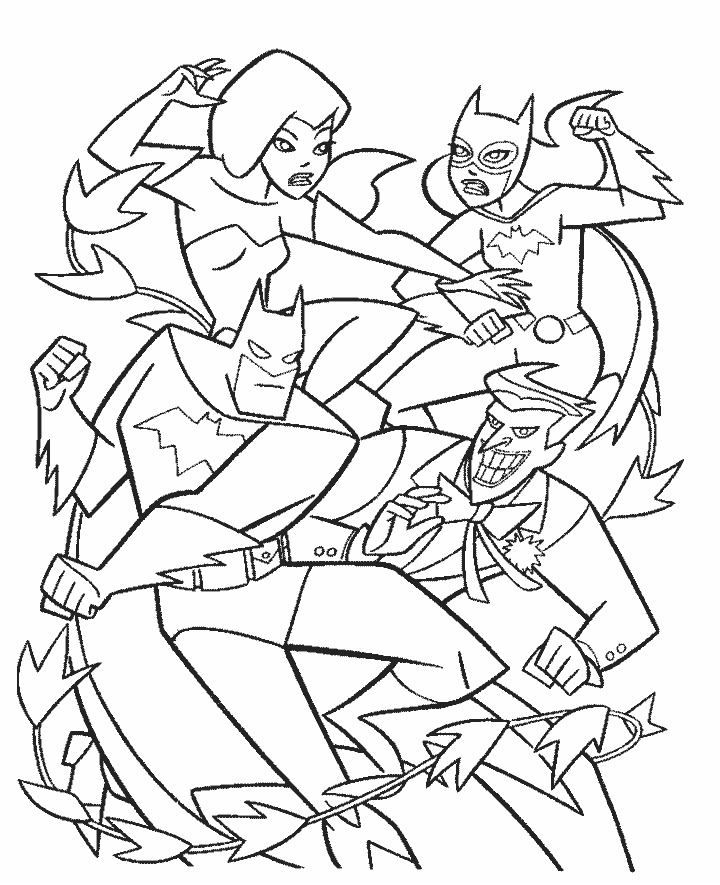 Batman coloring pages