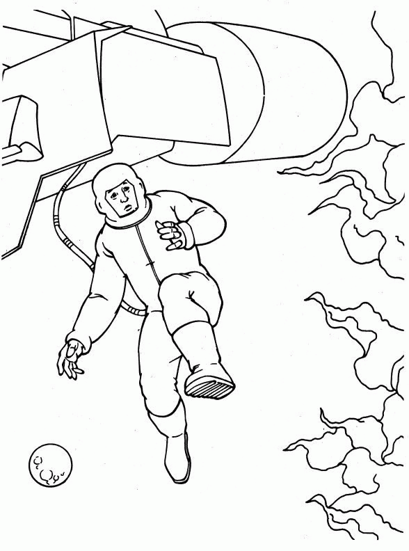 Fantastic four coloring pages