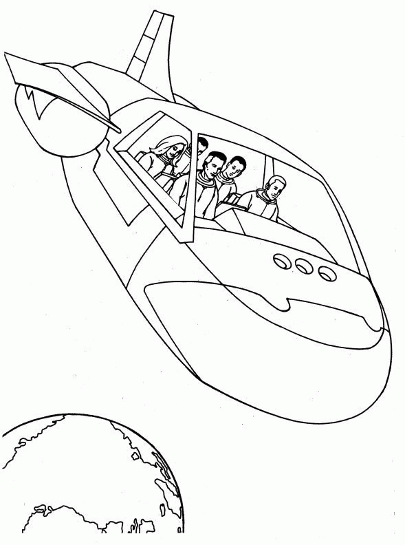 Fantastic four coloring pages