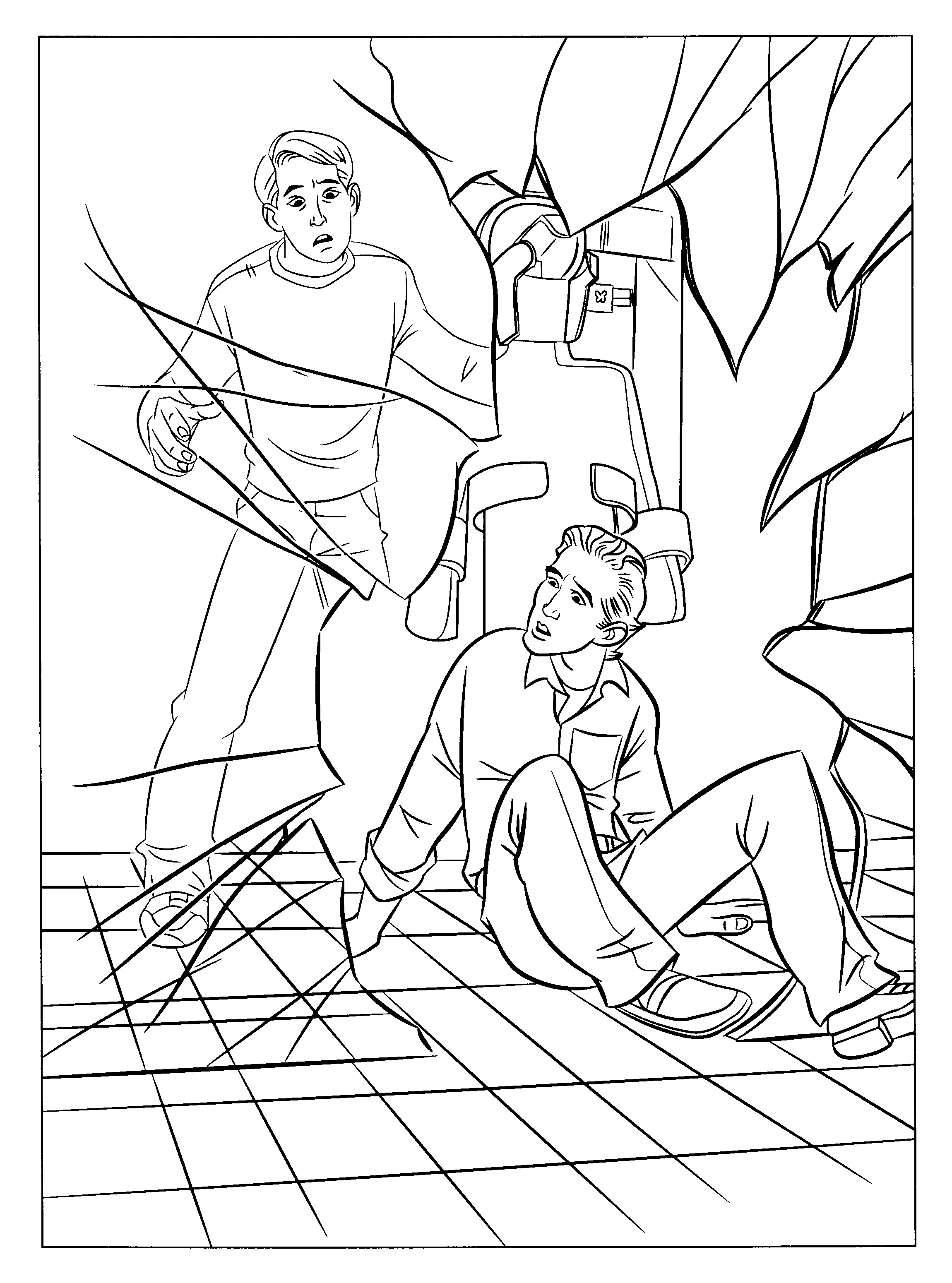 Spiderman 3 coloring pages