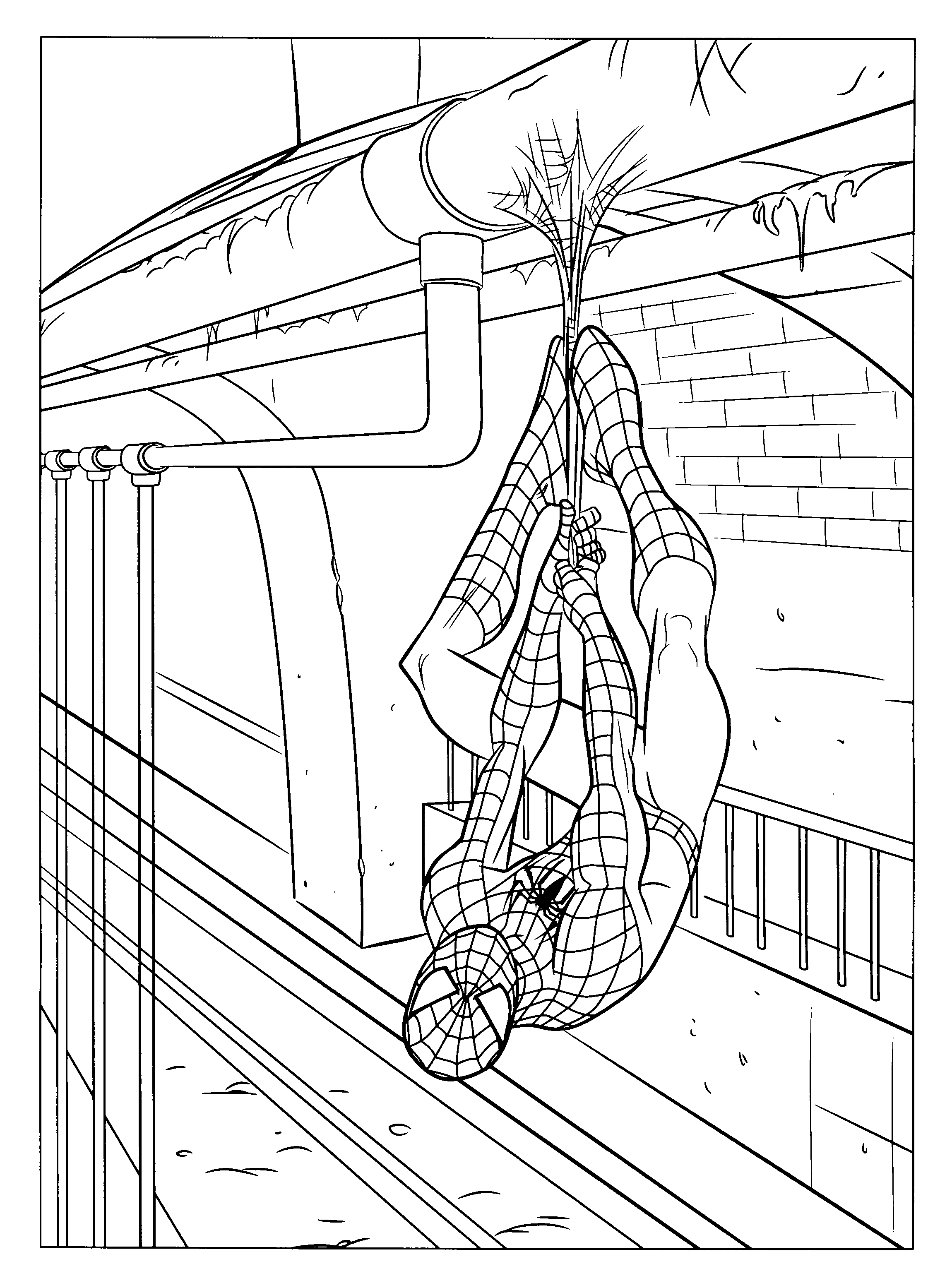 Spiderman 3 coloring pages