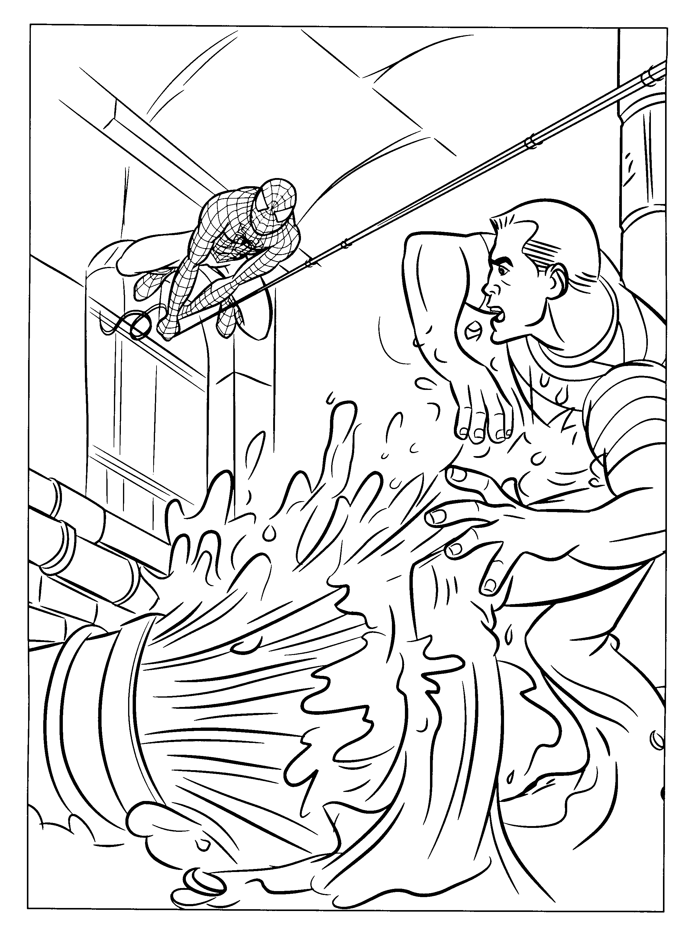 Spiderman 3 coloring pages