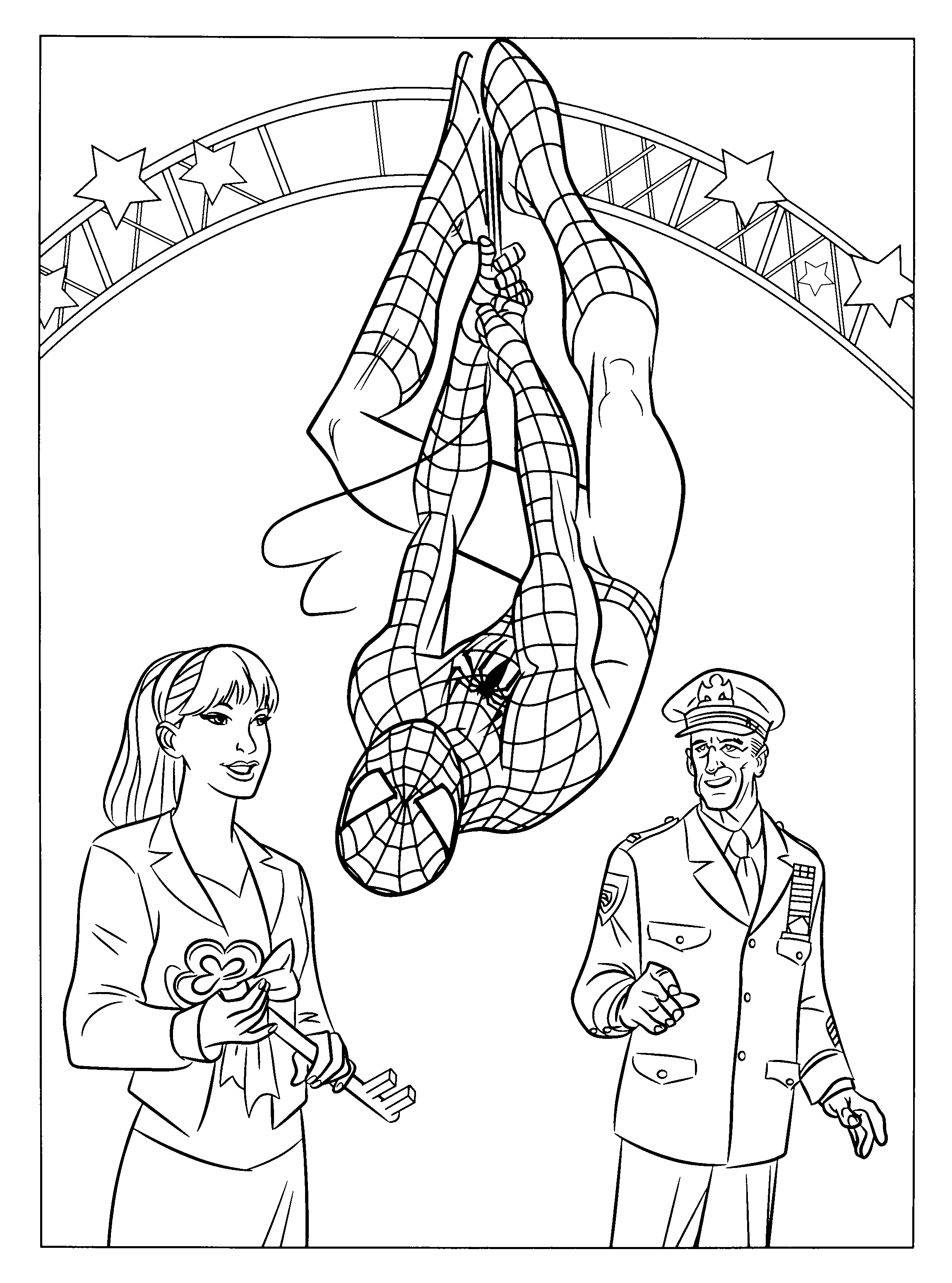 Coloring Page - Spiderman 3 coloring pages 4