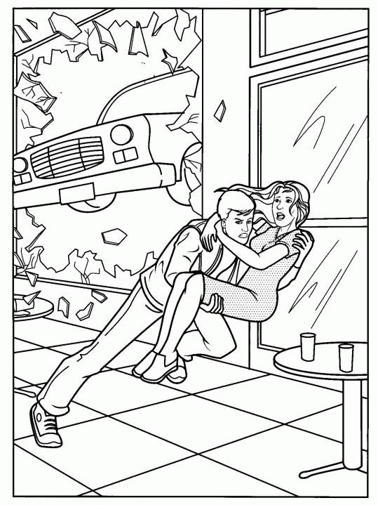 Spiderman coloring pages