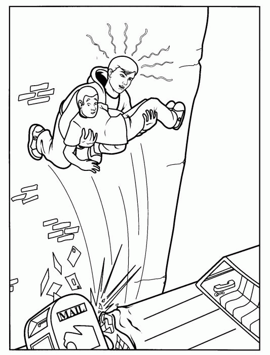 Spiderman coloring pages