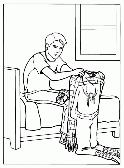 Spiderman coloring pages