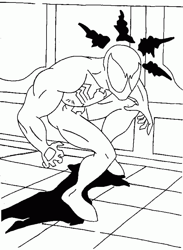 Spiderman coloring pages