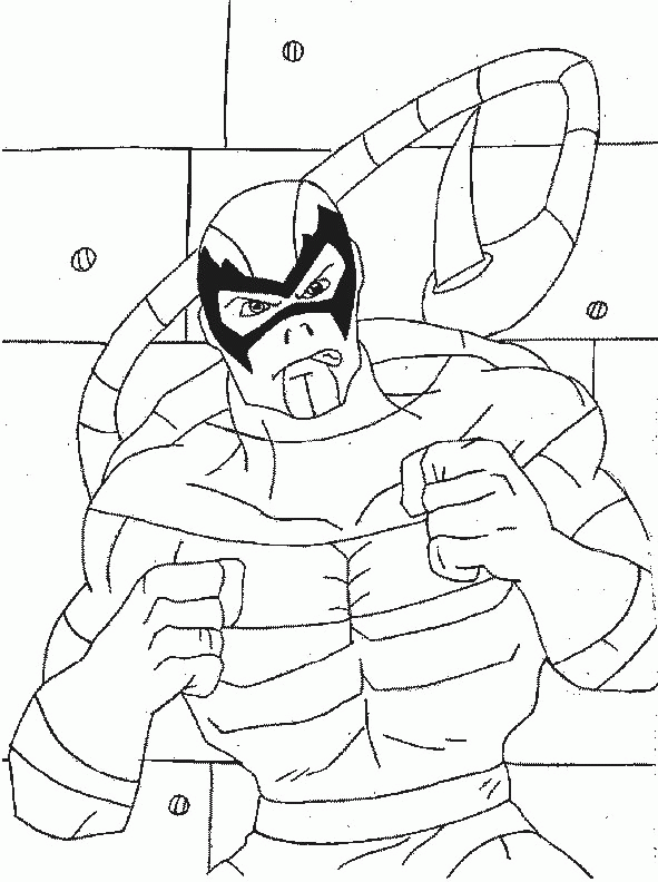 Spiderman coloring pages