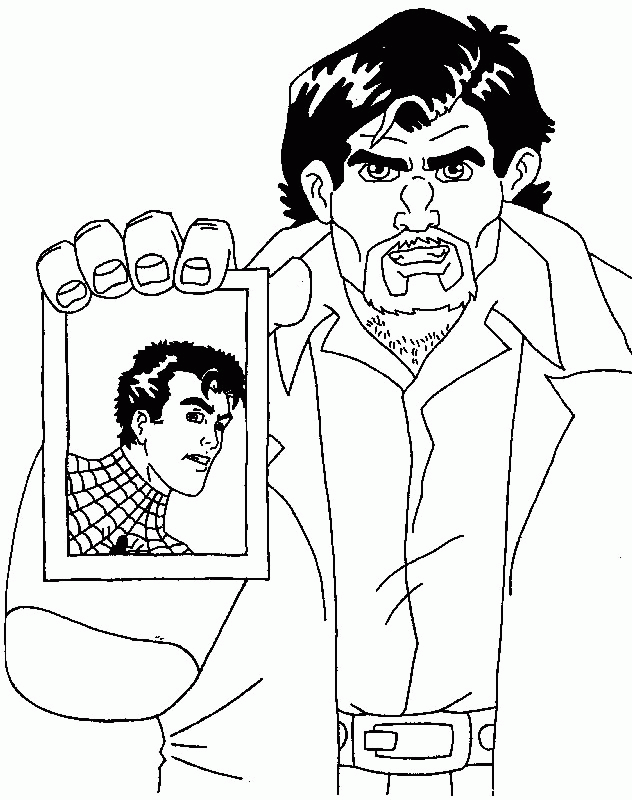 Spiderman coloring pages