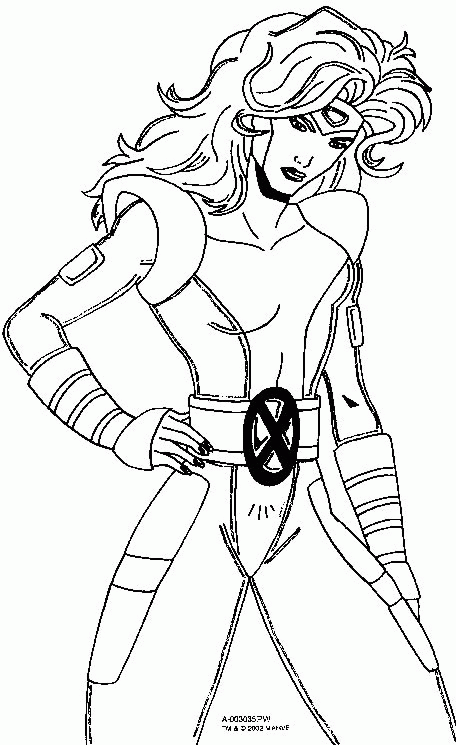 X men coloring pages