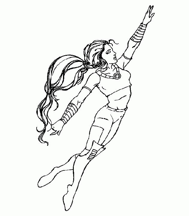 X men coloring pages