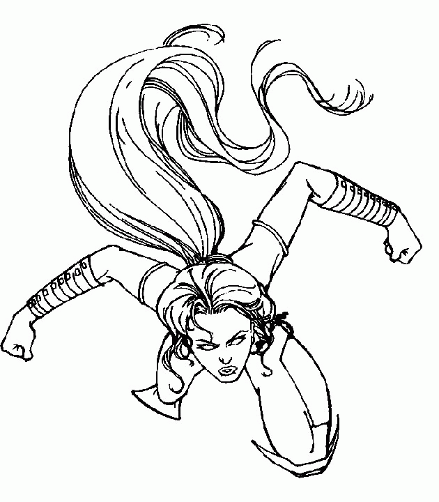 X men coloring pages