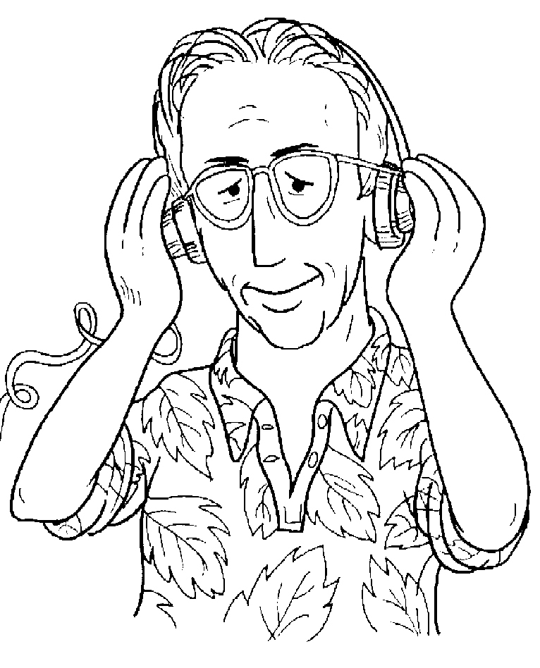 Alf coloring pages