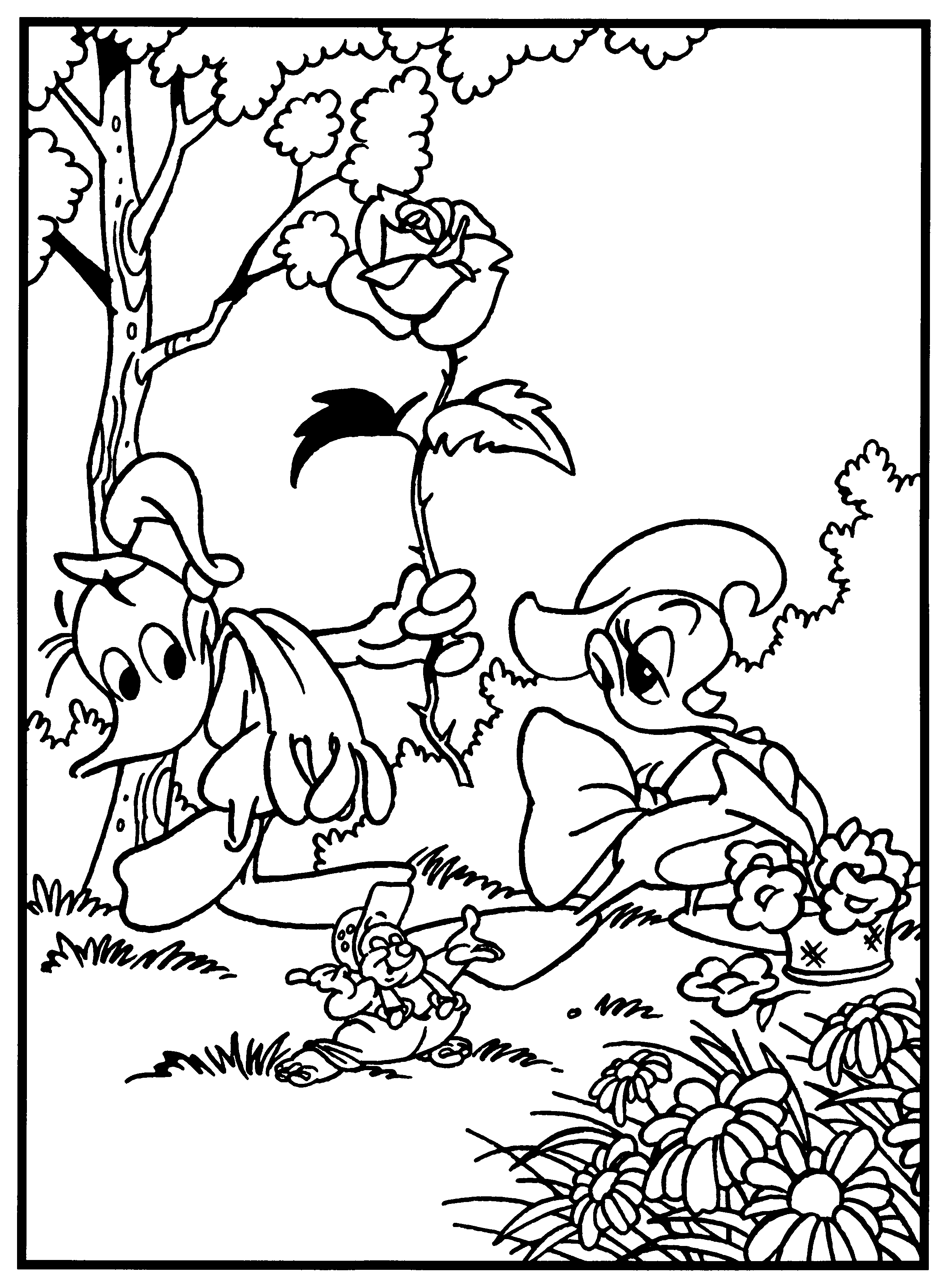 Alfred j kwak coloring pages