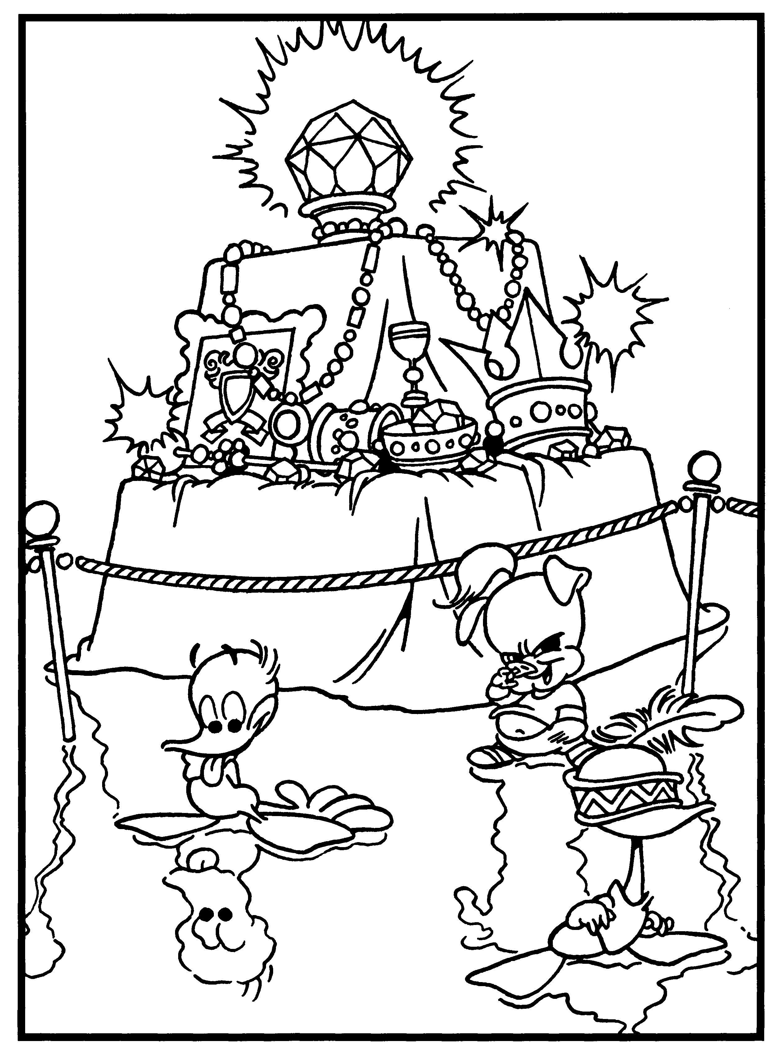 Alfred j kwak coloring pages