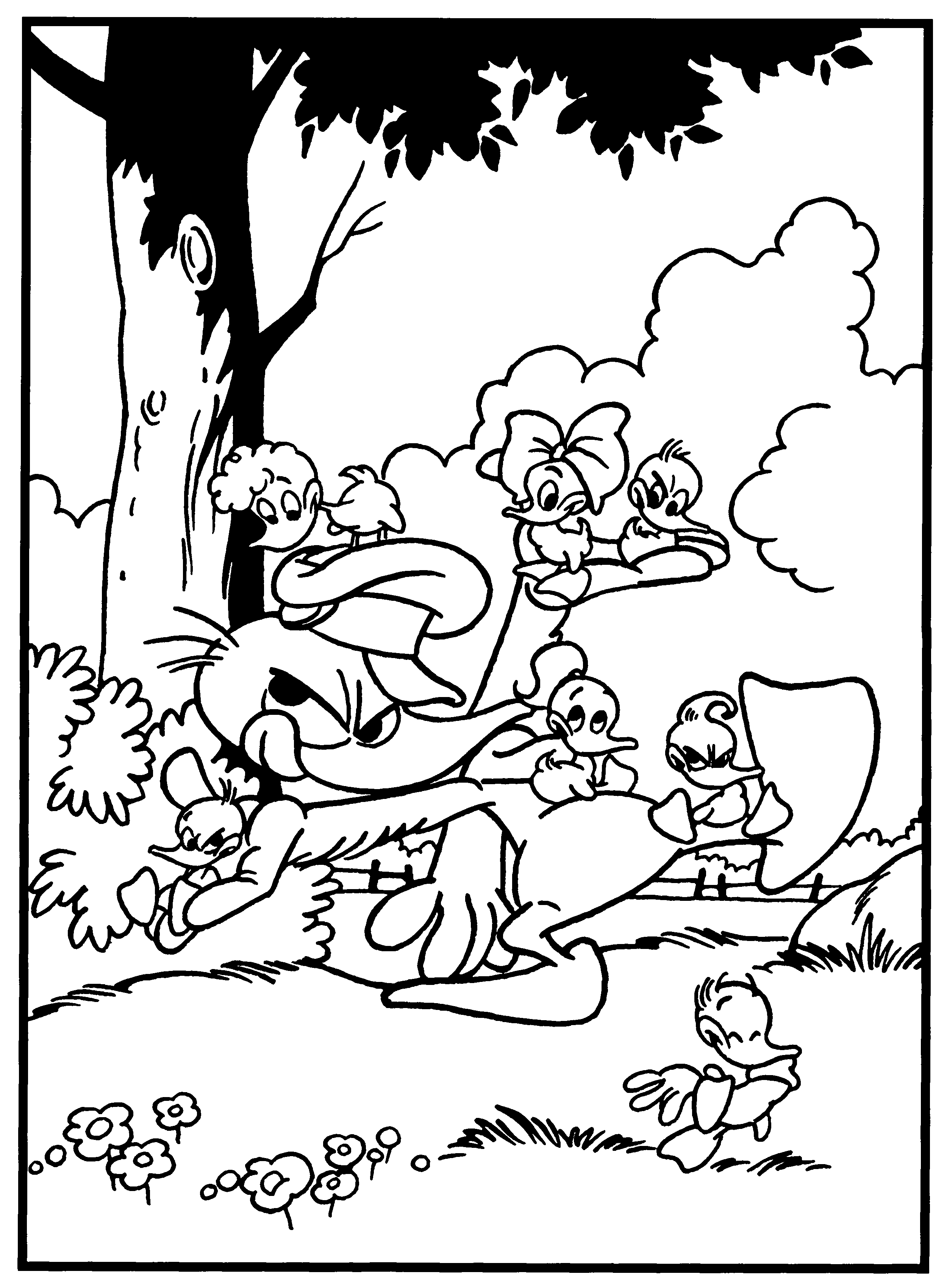 Alfred j kwak coloring pages