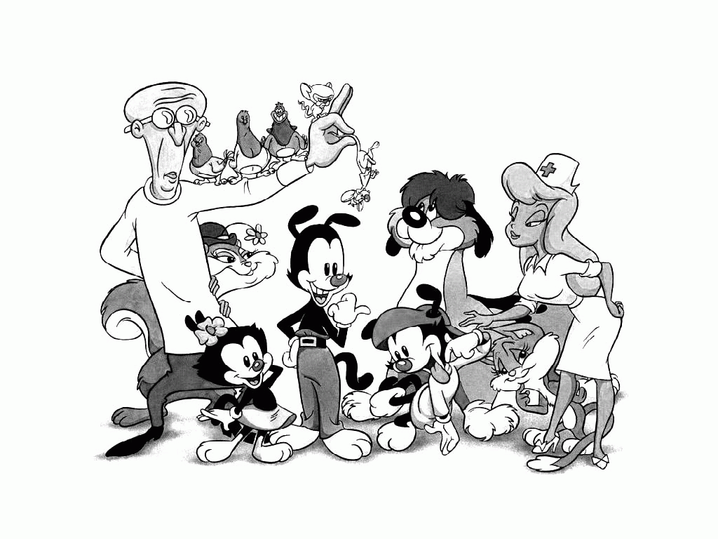 Animaniacs coloring pages