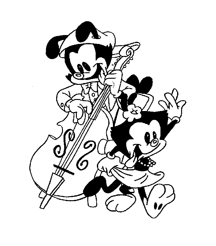 Animaniacs coloring pages