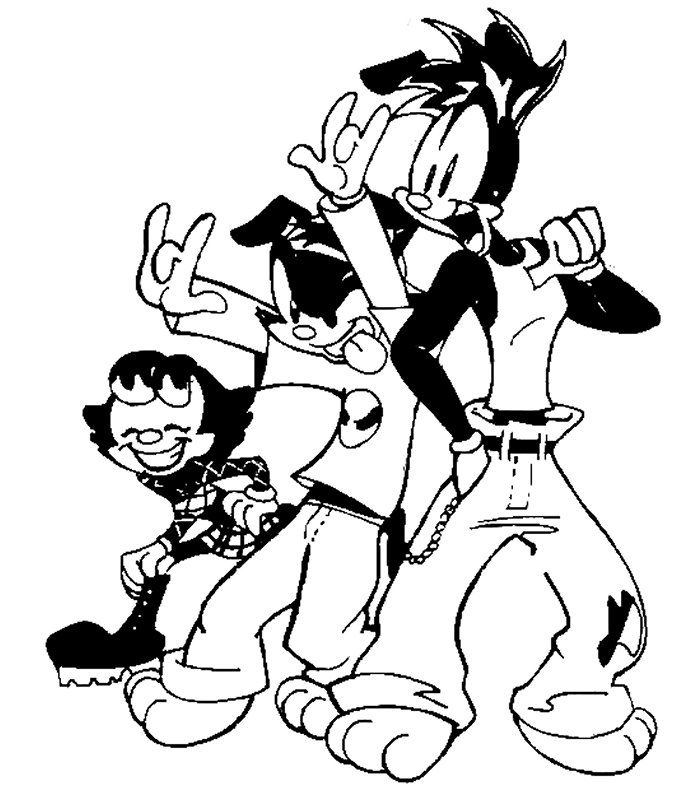 Animaniacs coloring pages