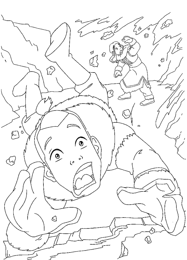 Avatar coloring pages