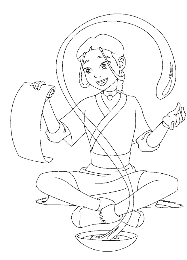 Avatar coloring pages