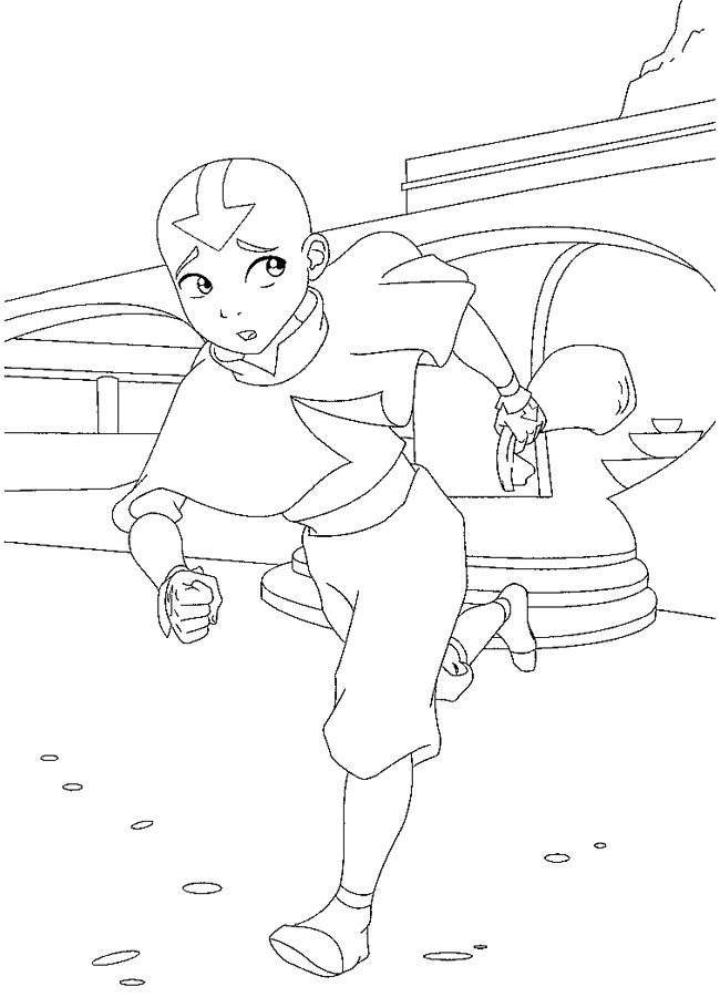 Avatar coloring pages