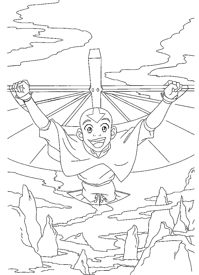 Avatar coloring pages