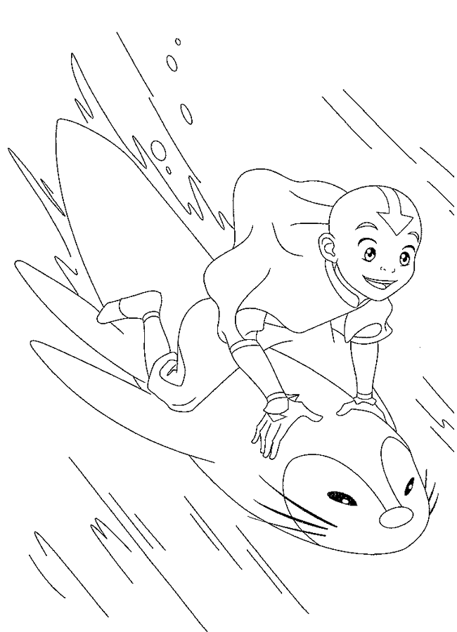 Avatar coloring pages