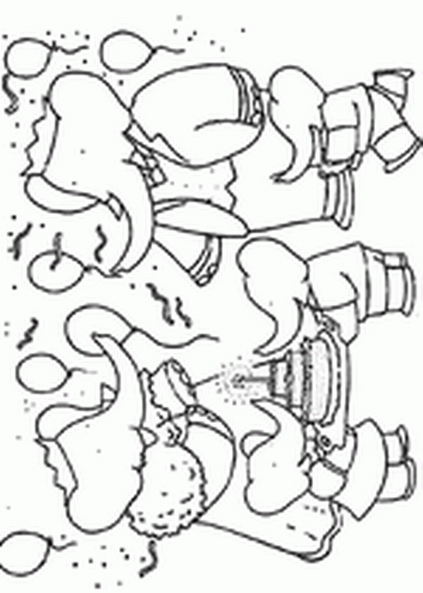 Babar coloring pages