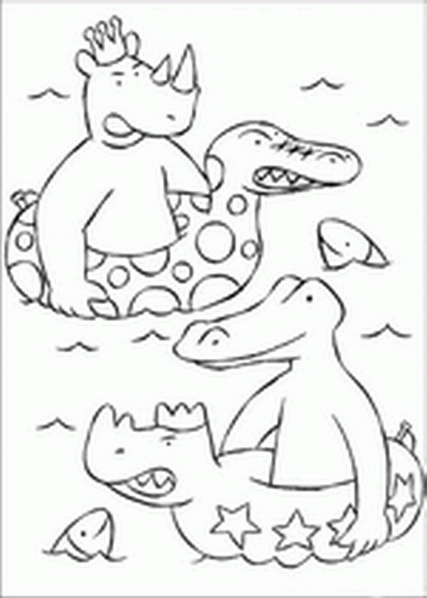 Babar coloring pages