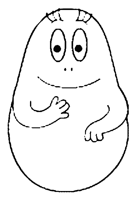 Barbapapa coloring pages