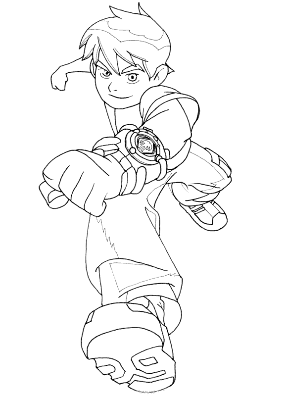 Ben 10 coloring pages