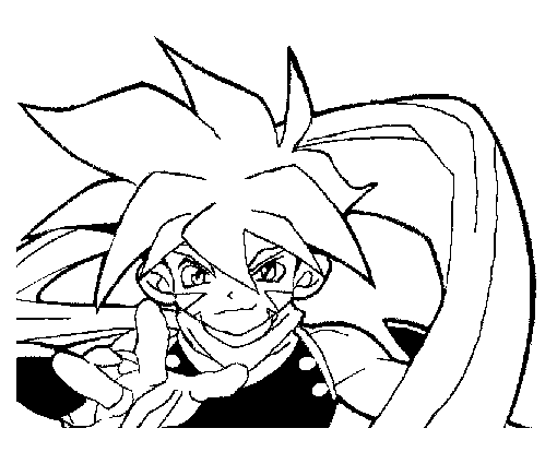 Beyblade coloring pages