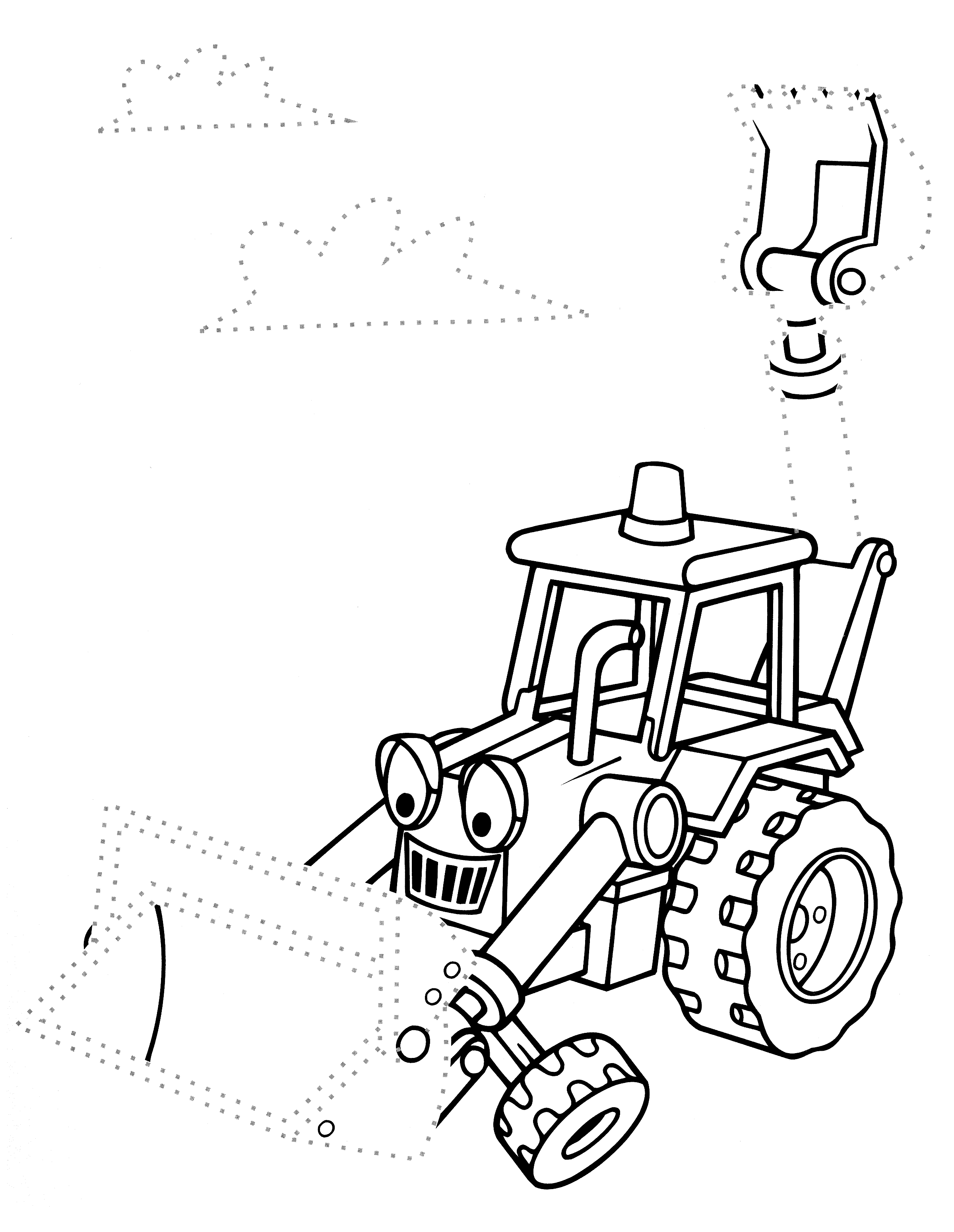 Bob the builder coloring pages