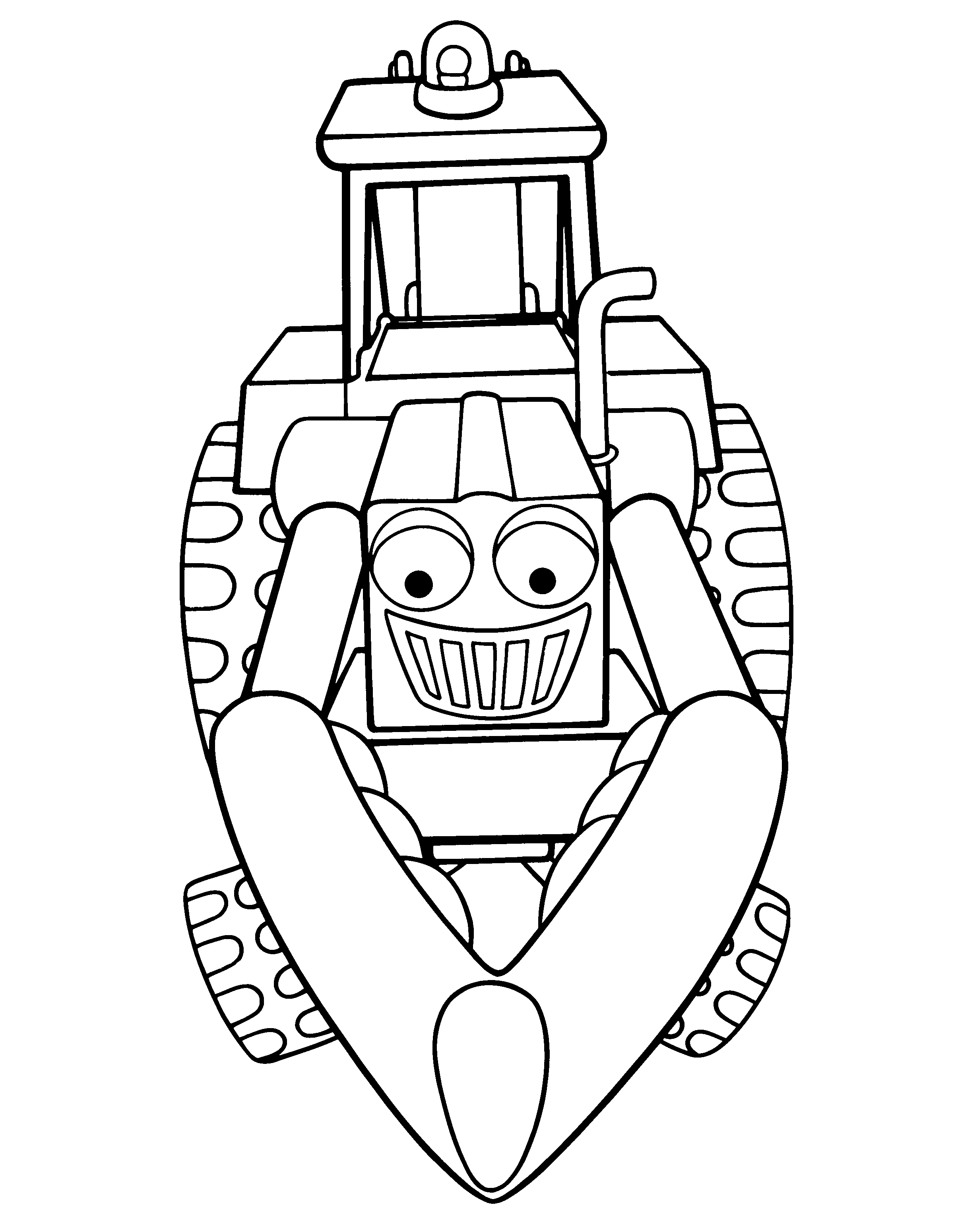 Bob the builder coloring pages