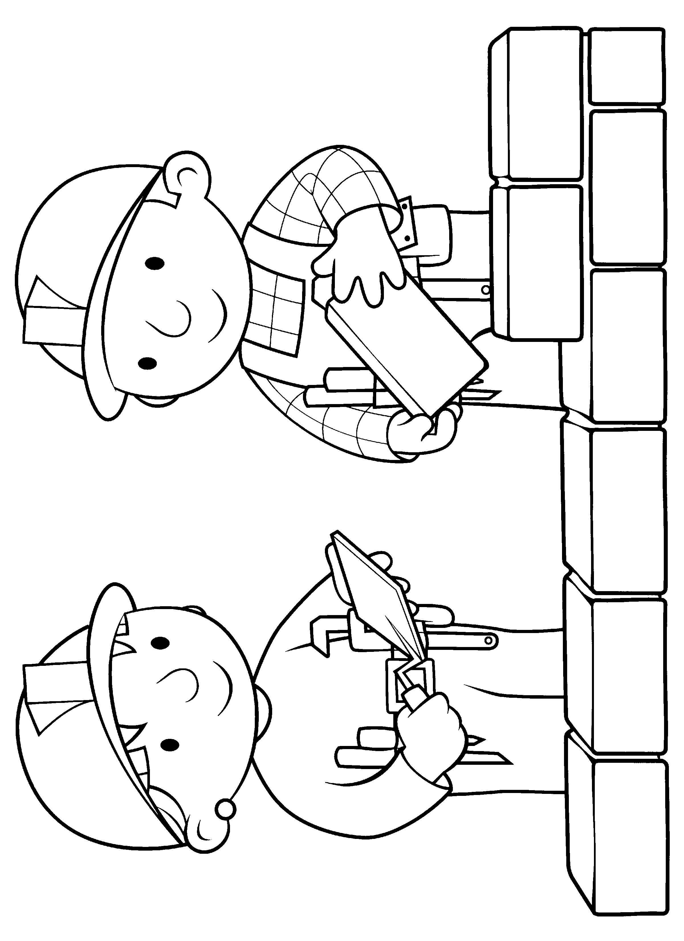 bob the builder coloring pages 19