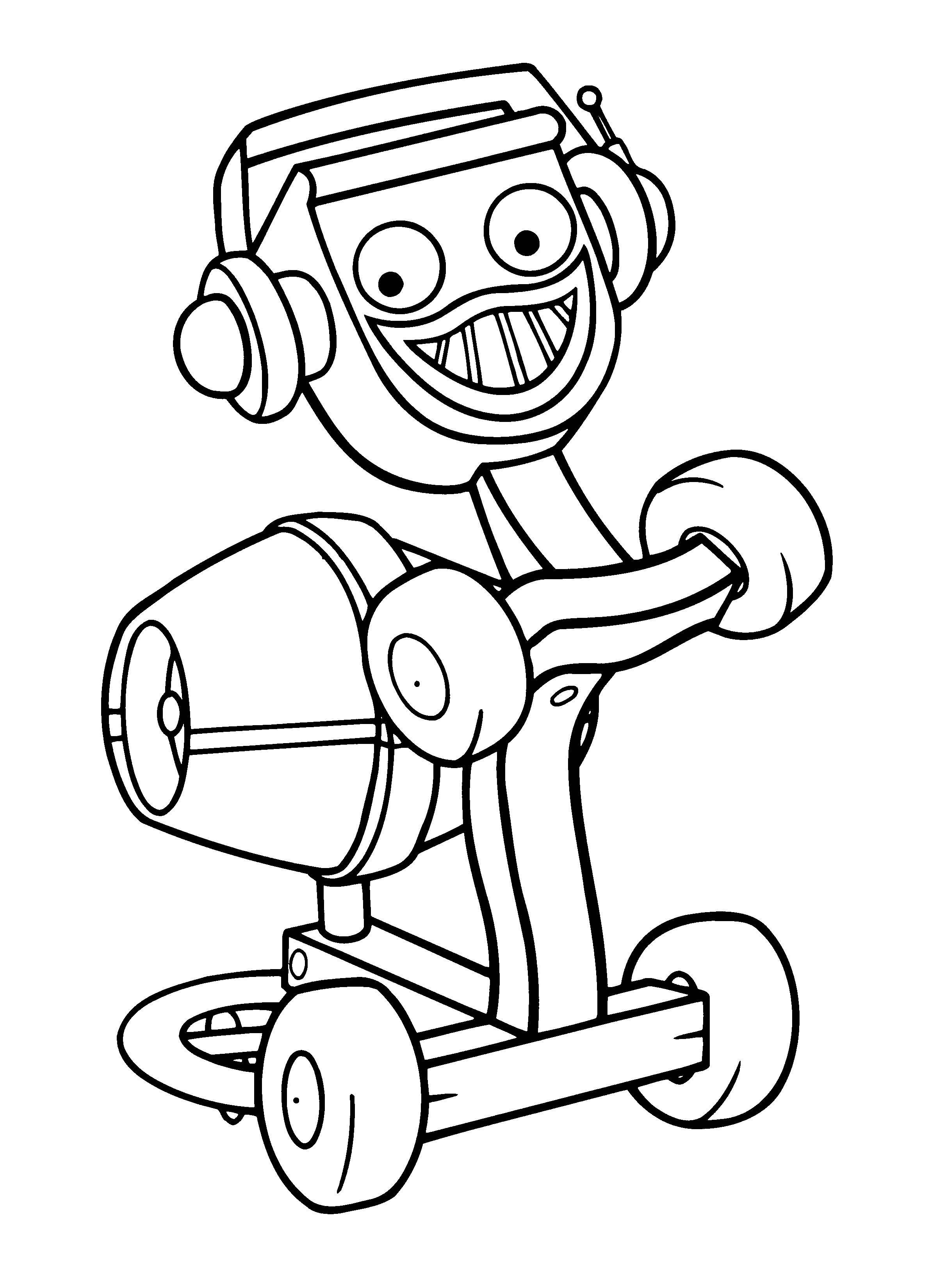 Bob the builder coloring pages