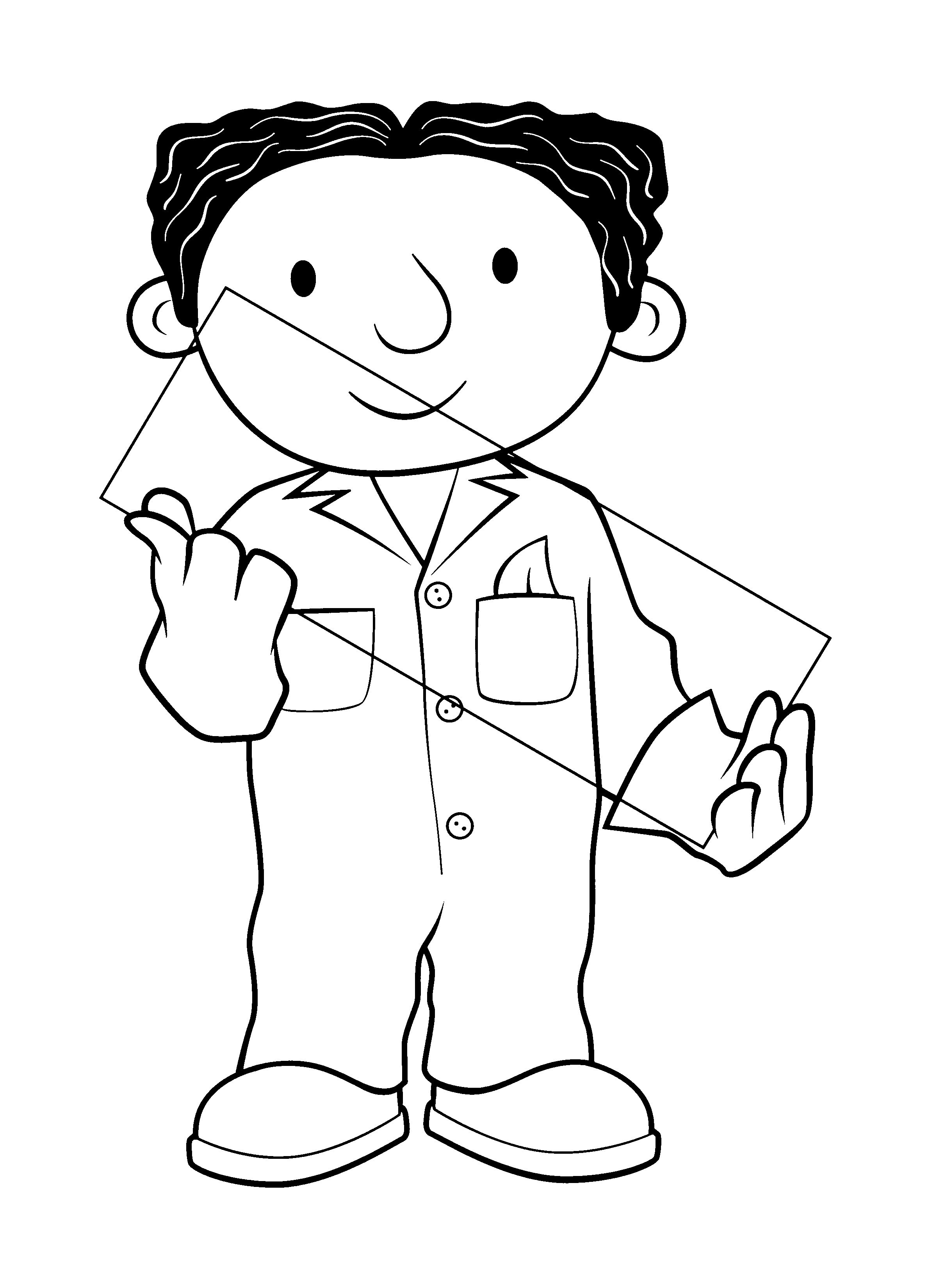 Bob the builder coloring pages