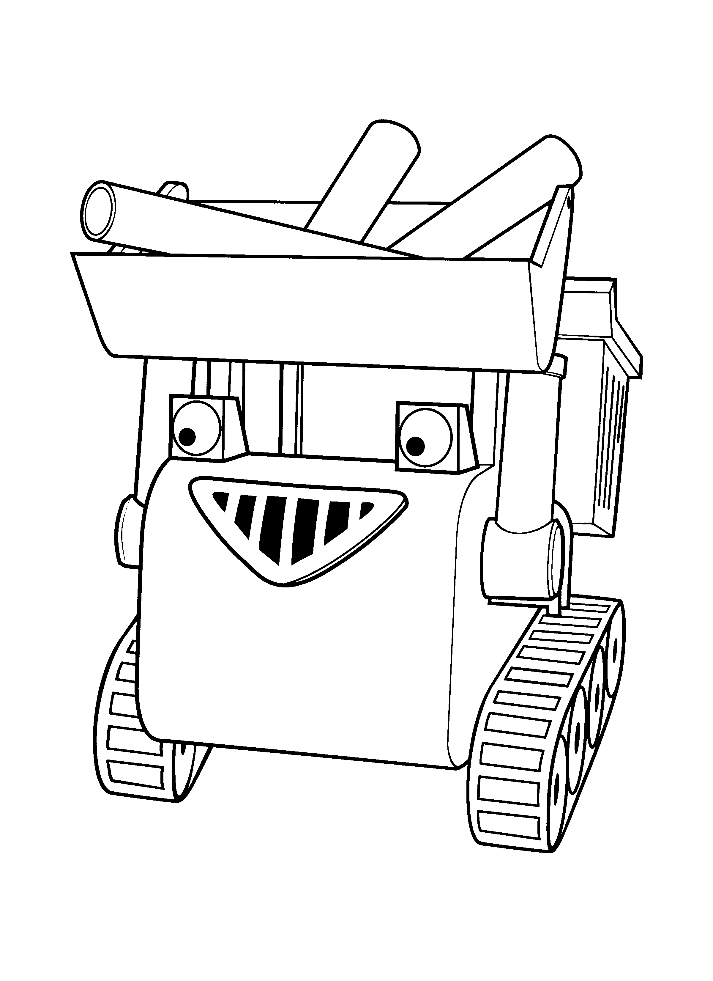 Bob the builder coloring pages