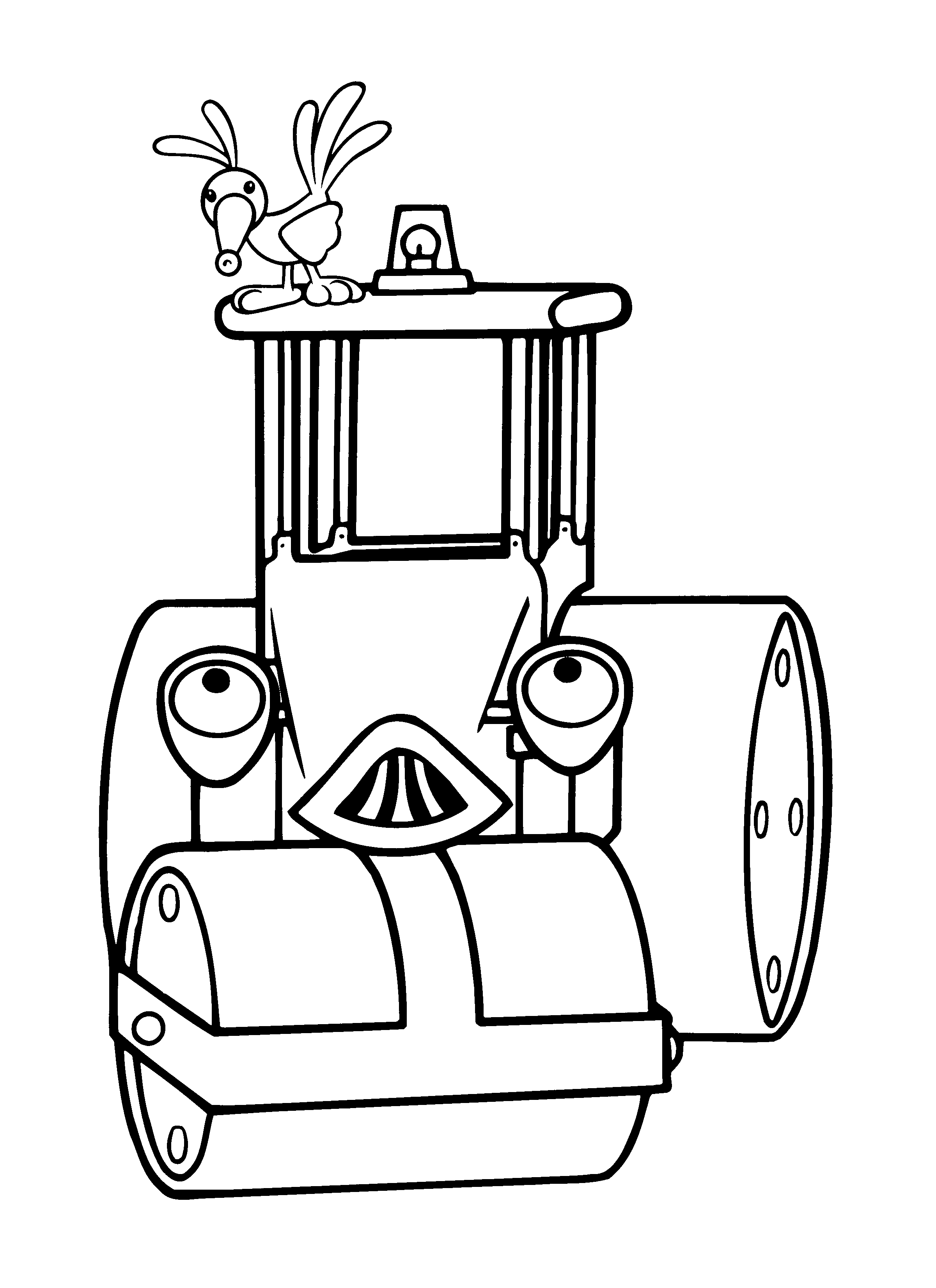 Bob the builder coloring pages