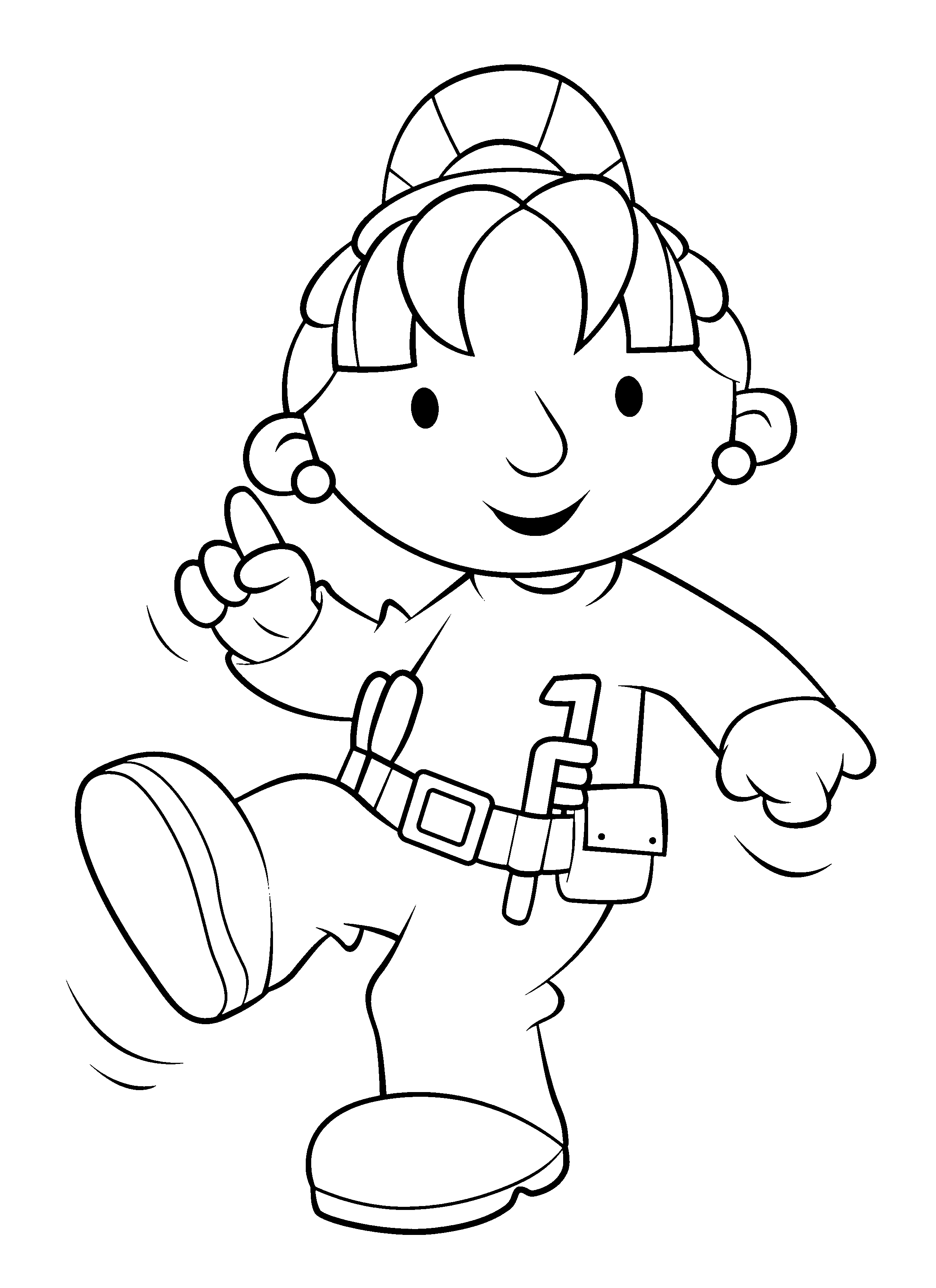 Bob the builder coloring pages