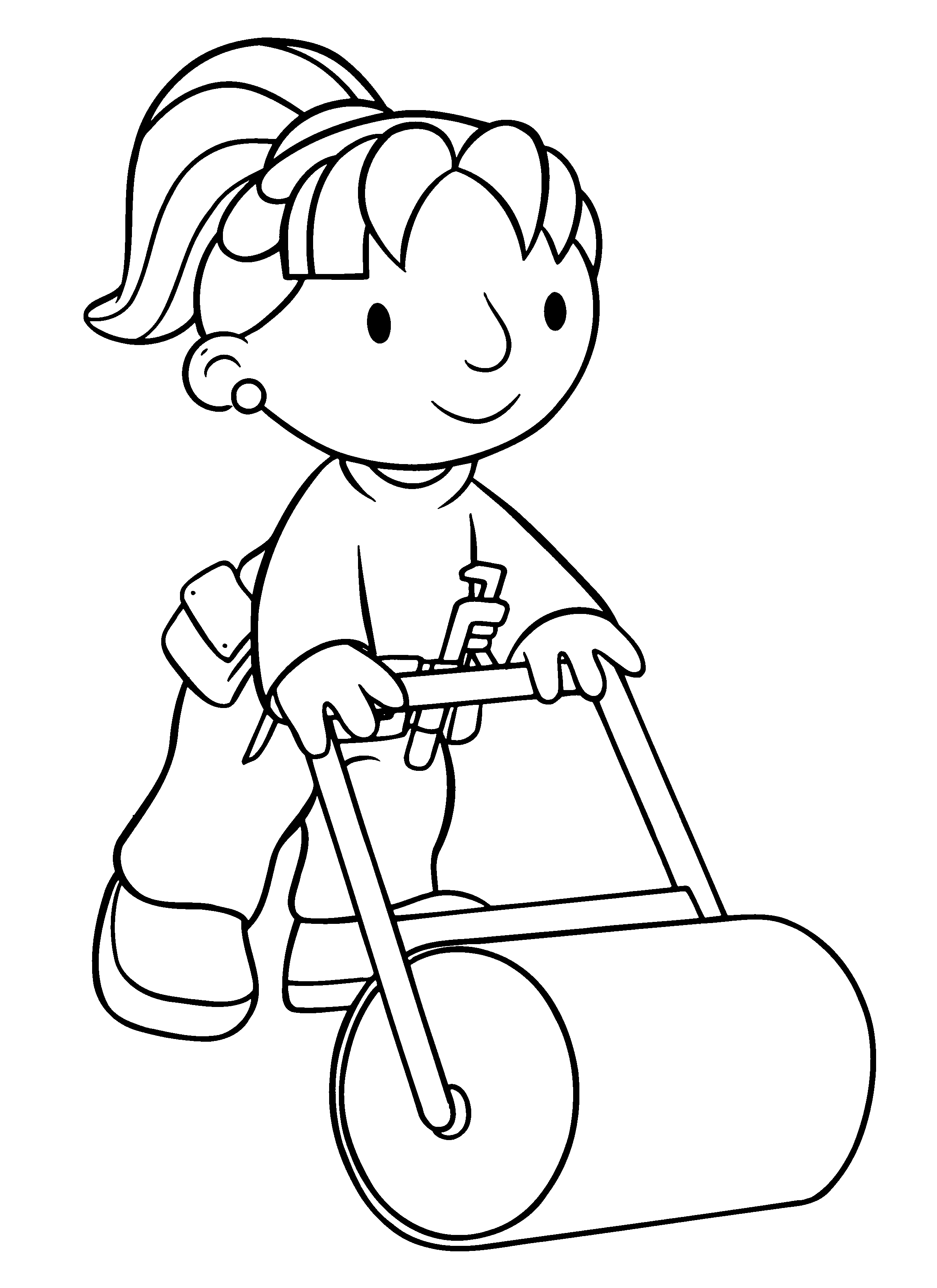 Bob the builder coloring pages