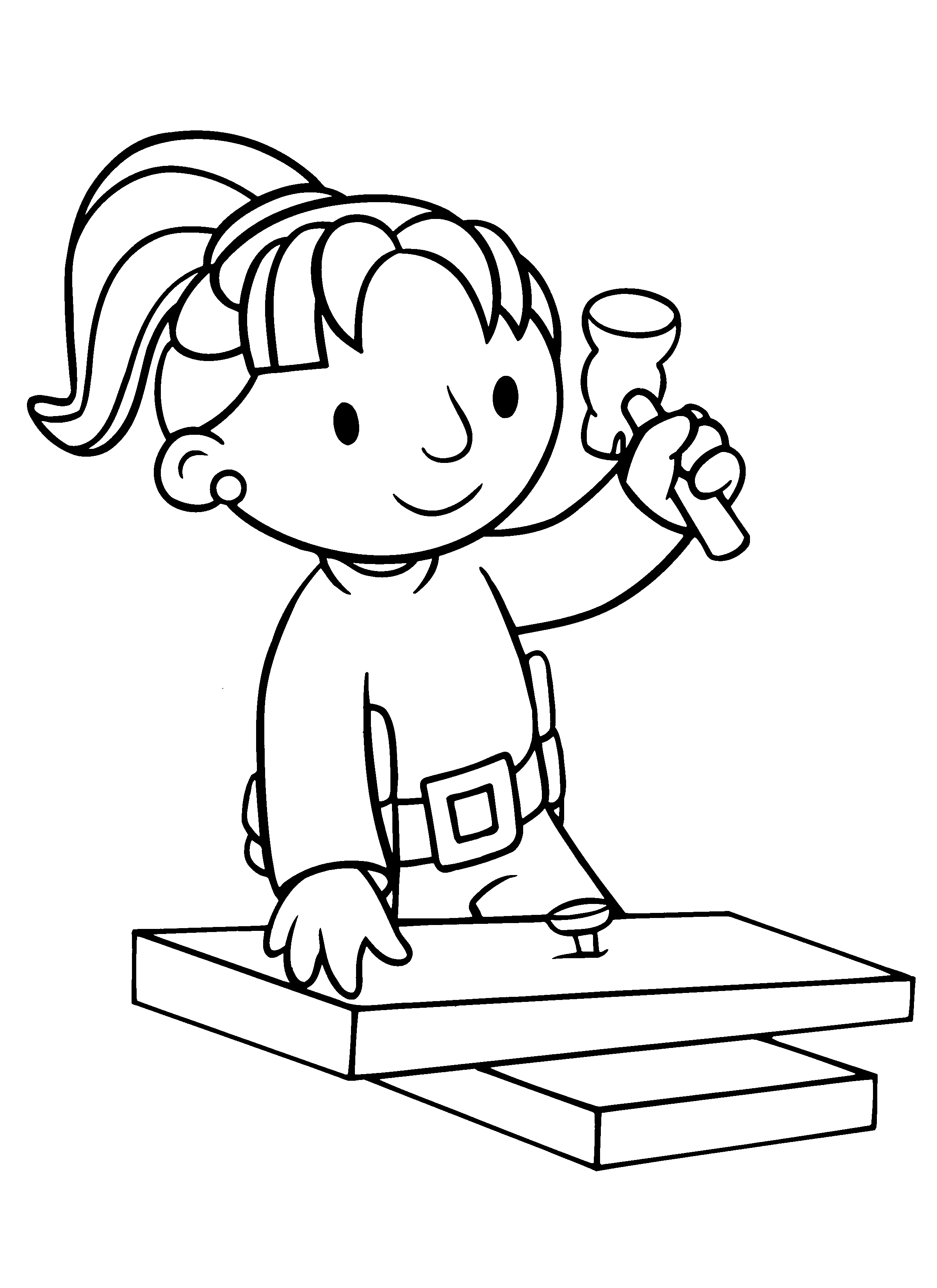 Bob the builder coloring pages